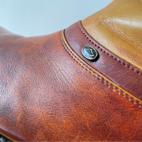 Estribo Men’s Bovine Leather Cowboy Moto Riding Boot | US 7.5 - Picture 6 of 10